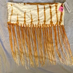 Boho crop top or waste accessory
